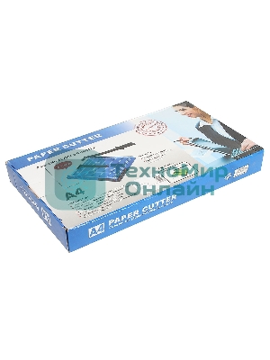 Резак сабельный ГЕЛЕОС РС A4-1 Резак сабельный ГЕЛЕОС РС A4-1, А4, 11-12 листов (70г/м2), прижим механич. корпус металл