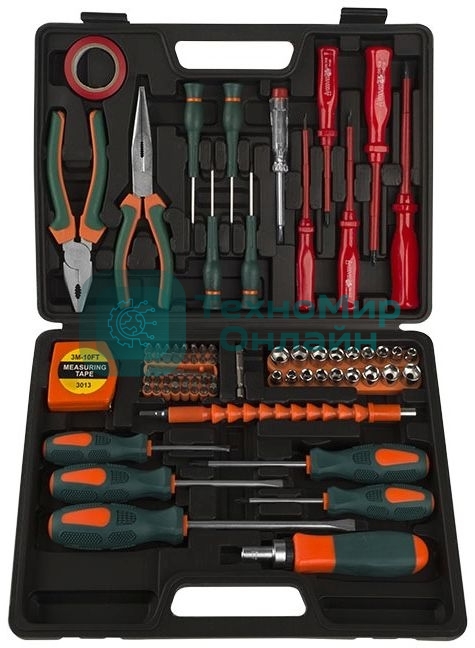 Набор инструментов Sturm 1310-01-TS7 72 ПРЕДМЕТА, ПЛАСТИКОВЫЙ КЕЙС. 1310-01-TS7