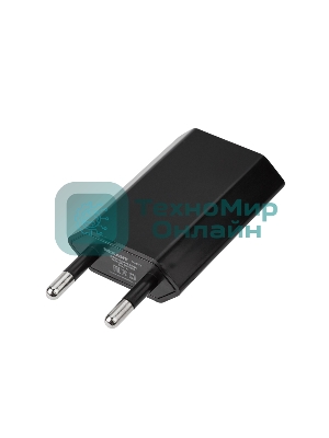 Сетевое зарядное устройство Rexant USB, 5V, 1 A, черный