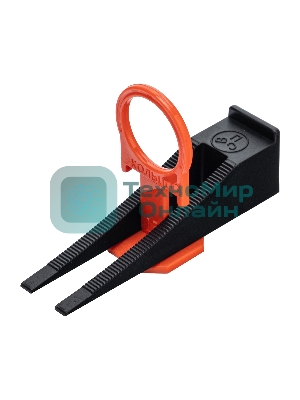 Комплект зажим и клин для системы выравнивания плитки СВП Сибртех Кольцо, 40/40 шт. в пакете