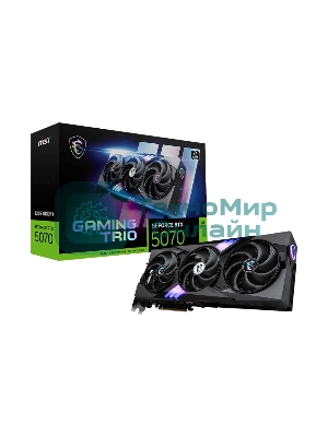 Видеокарта MSI GeForce RTX 5070 12G GAMING TRIO