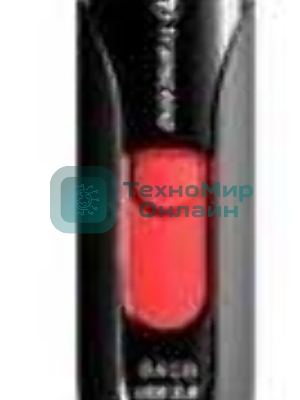 Флешка USB Transcend JetFlash 590 (TS64GJF590K), 64Gb, USB 2.0, R/W 25/15, черный/красный