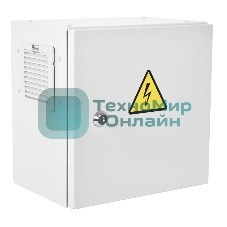 Шкаф ЭКОНОМ уличный всепогодный настенный укомплектованный (В400 Ш400 Г210), комплектация T2-IP65