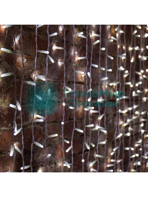 Гирлянда Neon-night Светодиодный Дождь 2х3 м, эффект мерцания, прозрачный провод, 230 В, диоды белые