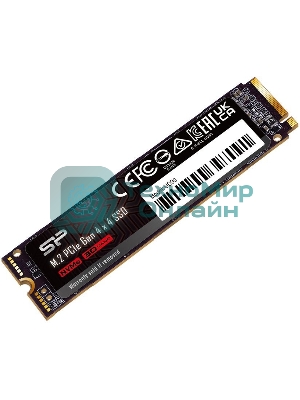 Накопитель SSD Silicon Power PCI-E 4.0 x4 500Gb SP500GbP44UD9005 M-Series UD90 M.2 2280