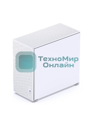 Компьютерный корпус без блока питания Case JONSBO D41 MESH, Midi-Tower, TG, no fan, 1xUSB-A 3.2 + 1xUSB-C 3.2, ATX, mATX белый