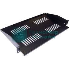 Полка стационарная Lanmaster TWT-CB-SF350-2U/60 нагр.:60кг. 19