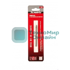 Сверло по керамической плитке и стеклу Matrix, 5 мм, цилиндрический хвостовик