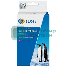 Картридж струйный G&G GG-LC3239XLM пурпурный (52мл) для Brother HL-J6000DW/J6100DW