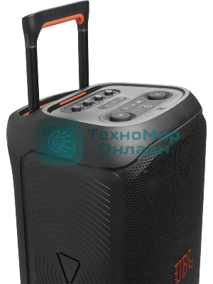 Портативная акустика JBL PartyBox Stage 320 (1.0 2 x 120 Вт, Bluetooth, AUX, USB, 6.3 мм jack, RGb подсветка, IPX4, JBLPBSTAGE320UK)