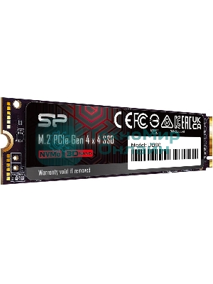 Накопитель SSD Silicon Power PCI-E 4.0 x4 500Gb SP500GbP44UD9005 M-Series UD90 M.2 2280