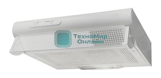 Вытяжка козырьковая Elikor Davoline 50П-290-П3Л белый, 50 см, 290 куб. м/ч, 57 дБ