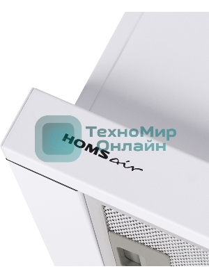 Вытяжка телескопическая HOMSair Flat 60 белый, 60 см, 520 куб. м/ч, 47 дБ