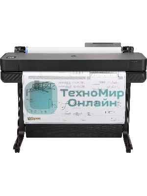 Плоттер струйный HP Designjet T630 (5HB11A/5HB11D), A0, 36