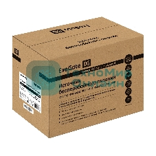 Источник бесперебойного питания (инвертор, синус, для котла) ExeGate SineTower SZ-1000.LCD.AVR.2SH.1C13.USB 1000VA/800W, чистая синусоида, LCD дисплей, AVR, 2*Schuko+1*C13, USB, линейно-интерактивный, внешняя батарея 24В до 200А·ч, черный