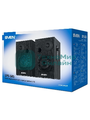 Акустическая система SVEN АС SPS-585, черный (20 Вт)