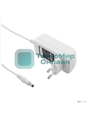 Источник питания Rexant 12 V 24 W с DC разъемом подключения 5.5х2.1, белый корпус (IP23)