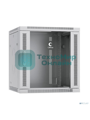 Шкаф телекоммуникационный настенный разобранный Cabeus SH-05F-12U60/45-R 19