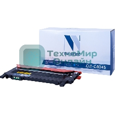 Картридж лазерный NVPrint совместимый Samsung CLT-C404S Cyan для SL-C430/C430W/C480/C480W/C480FW (1000k)