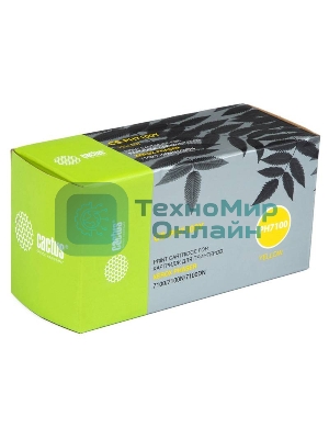 Картридж лазерный Cactus CS-PH7100Y (106R02608) желтый (4500 стр.) для Xerox Phaser 7100/7100N/7100DN