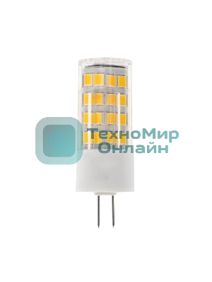 Лампа светодиодная Rexant капсульного типа JD-CORN G4 230 В 5,5 Вт 4000 K нейтральный свет (поликарбонат)