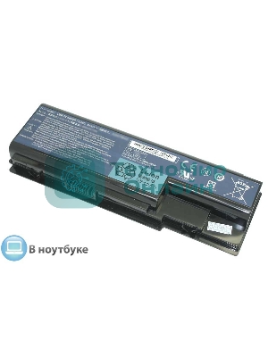 Аккумуляторная батарея для ноутбука Acer Aspire 5520, 5920, 6920G, 11.1v 4400mAh черный