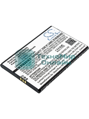 Аккумулятор CameronSino CS-DGX520SL BAT16484000 для DOOGEE X5 Max X5 MAX Pro 3.7V, 2400mAh, 8.88Wh