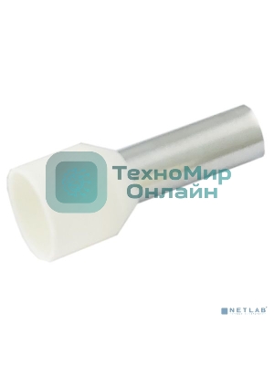 Наконечник-гильза изол. Е1012 10 кв.мм (уп. 100 шт) IEK UGN10-010-07-12