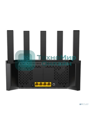 Двухдиапазонный Wi-Fi 6 роутер Tenda TX2L Pro AX1500, до 300 Мбит/с на 2,4 ГГц + до 1201 Мбит/с на 5 ГГц, LAN 3x1Gbит/с