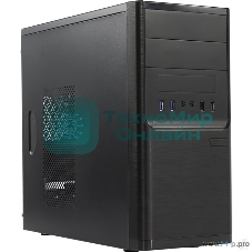 Компьютерный корпус InWin POWERMAN ES701BK USB 3.0 (Mini Tower, mATX, 450W PM-450ATX, USB 3.0x2, USBx2 + Audio, черный)