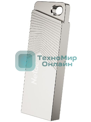 Флешка USB Netac UM1 (NT03UM1N-016G-32PN), 16Gb, USB 3.2, R/W 150/45, серебристый