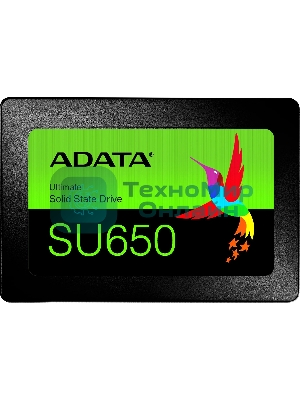 Накопитель SSD ADATA SU650, 256Gb, SATA III, 2.5