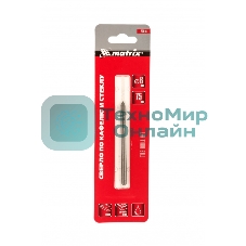 Сверло Matrix по керамической плитке, 6 мм, цилиндрический хвостовик