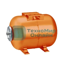 Гидроаккумулятор ВИХРЬ ГА-50 50л для поверхностных свыше 1000Вт для скважинных до 1000Вт