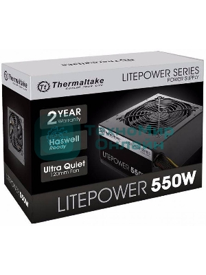 Блок питания Thermaltake PS-LTP-0550NPCNEU-2, 550Вт, 120мм, черный