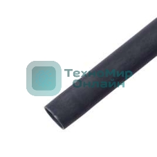 Трубка термоусадочная Rexant двустенная клеевая 12/4 (3:1) 1м черный