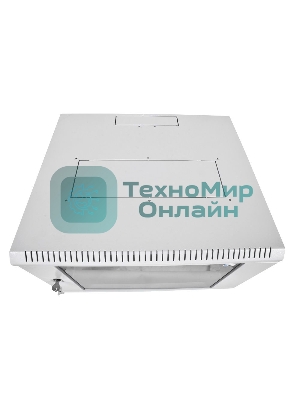 Шкаф телеком. настенный разборный 15U (600х350) дверь стекло (ШРН-Э-15.350) (1 коробка)