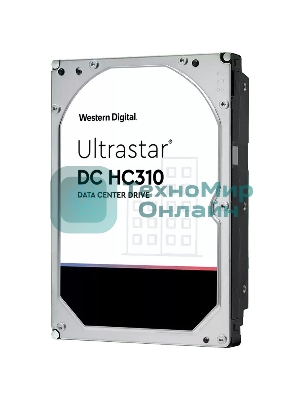 Жесткий диск Western Digital HGST SAS 3.0 4Tb 0B36048 HUS726T4TAL5204 Ultrastar 7K6 (7200rpm) 256Mb 3.5