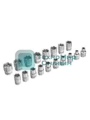 Набор торцевых Gross 14144 головок, трещотка 120 зубьев, 36 предметов