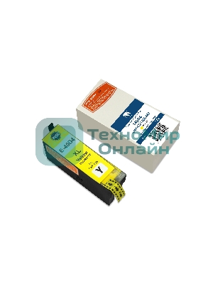 Струйный картридж NVPrint T40D4 (NV-C13T40D440) Yellow для Epson SureColor SC-T5100/T3100 (50 мл) совместимый