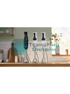 Блендер погружной Bosch MSM4B621, 1000 Вт, черный