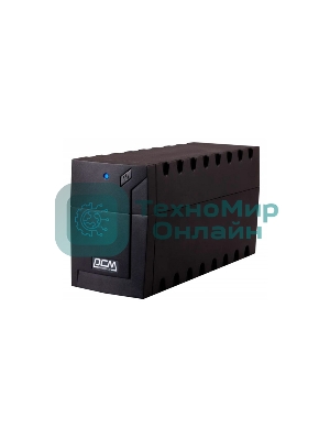 Источник бесперебойного питания Powercom Raptor RPT-800A EURO 480Вт 800ВА черный