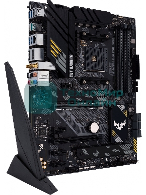 Материнская плата ASUS TUF GAMING B550-PLUS WIFI II, AM4, AMD B550, 4xDDR4, 6xSATA, 2xM.2, 1xPCI-E 3.0 x16, 1xPCI-E 4.0 x16, 3xPCI-E x1, 1xDP, 1xHDMI, 1x 2.5Gb LAN, 2xUSB-A 3.2 Gen 1, 1xUSB-A 3.2 Gen 2, 1xUSB-C 3.2 Gen 2, 3x3.5 мм, 7.1, ATX