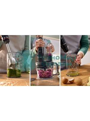 Блендер погружной Bosch MSM4B621, 1000 Вт, черный