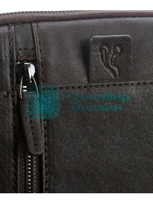 Сумка мужская Piquadro Black Square CA1816B3/TM темно-коричневый натур.кожа