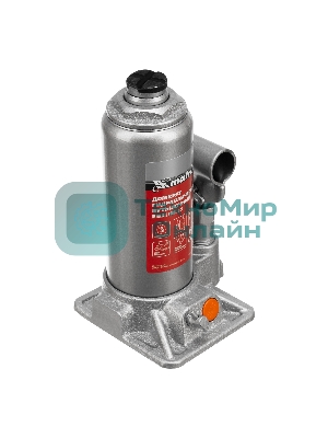 Домкрат гидравлический бутылочный Matrix, 3 т, h подъема 178–343 мм