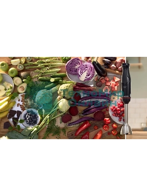 Блендер погружной Bosch MSM4B621, 1000 Вт, черный