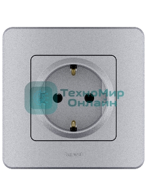 Рамка 1 пост алюминий Inspiria