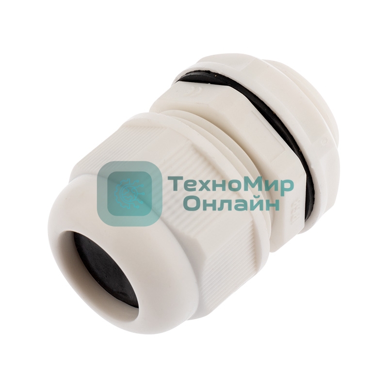 Кабельный ввод Rexant MG-25 (18-13 мм) белый 2 шт.