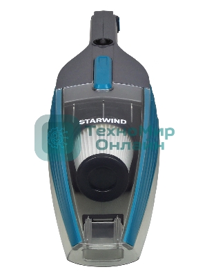 Пылесос ручной Starwind SCH1250 бирюзовый/серый 1000Вт уборка сухая контейнер